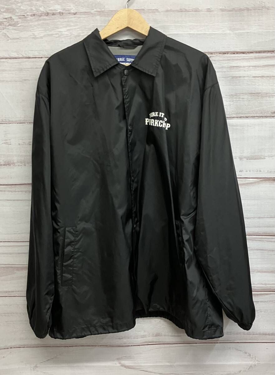 PORKCHOPポークチョップ　ナイロンボアコーチジャケット ブラック　サイズM 楽天市場】PORKCHOP ポークチョップ ORIGINAL BOA COACH JKT