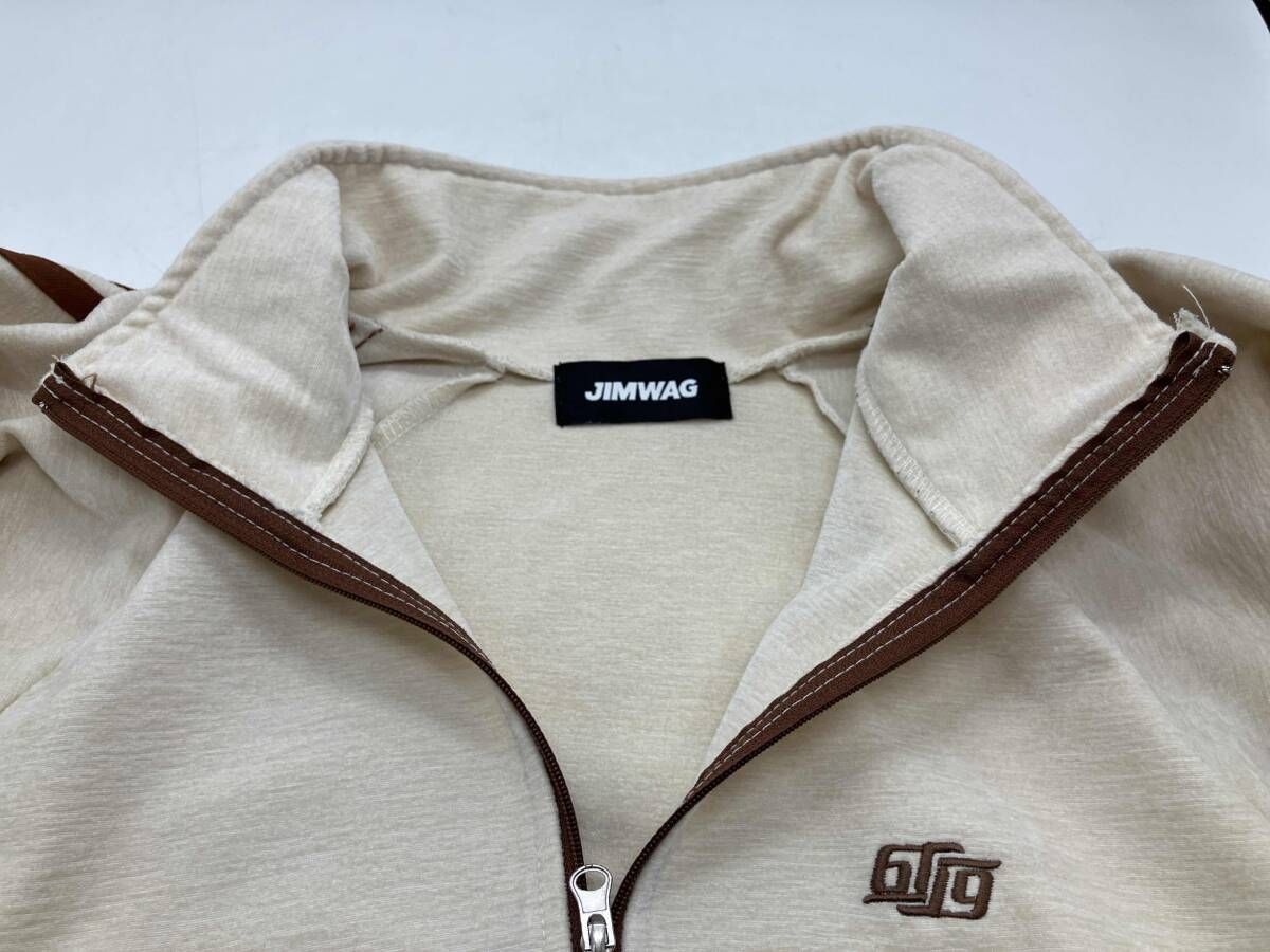 JIMWAG ジムワッグ ブルゾンジャンパー レディースサイズXL ベージュ系