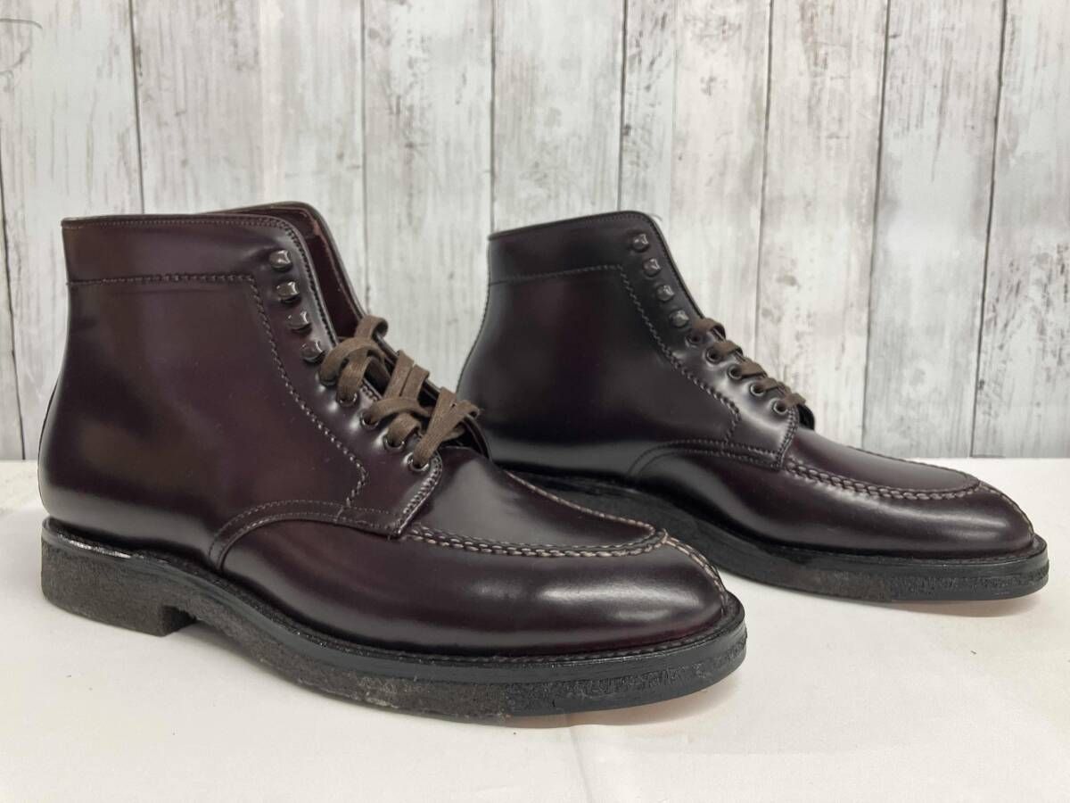  Alden タンカーブーツ オールデン 4540 H ショートブーツ レザー レースアップ ブラウン size 9 その他 ブーツ 革靴