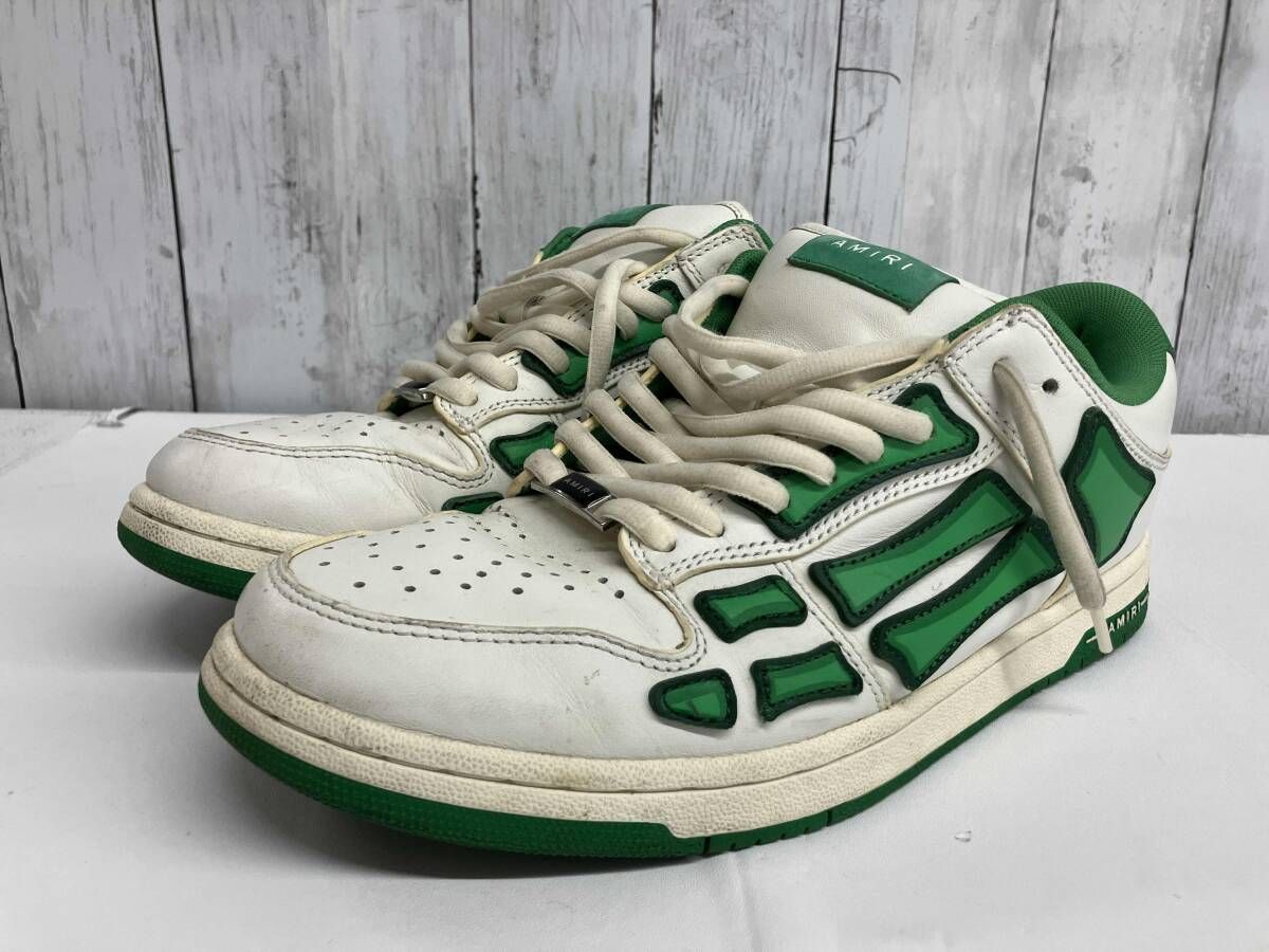 AMIRI Skel Low Topスニーカー アミリ ローカットスニーカー size27