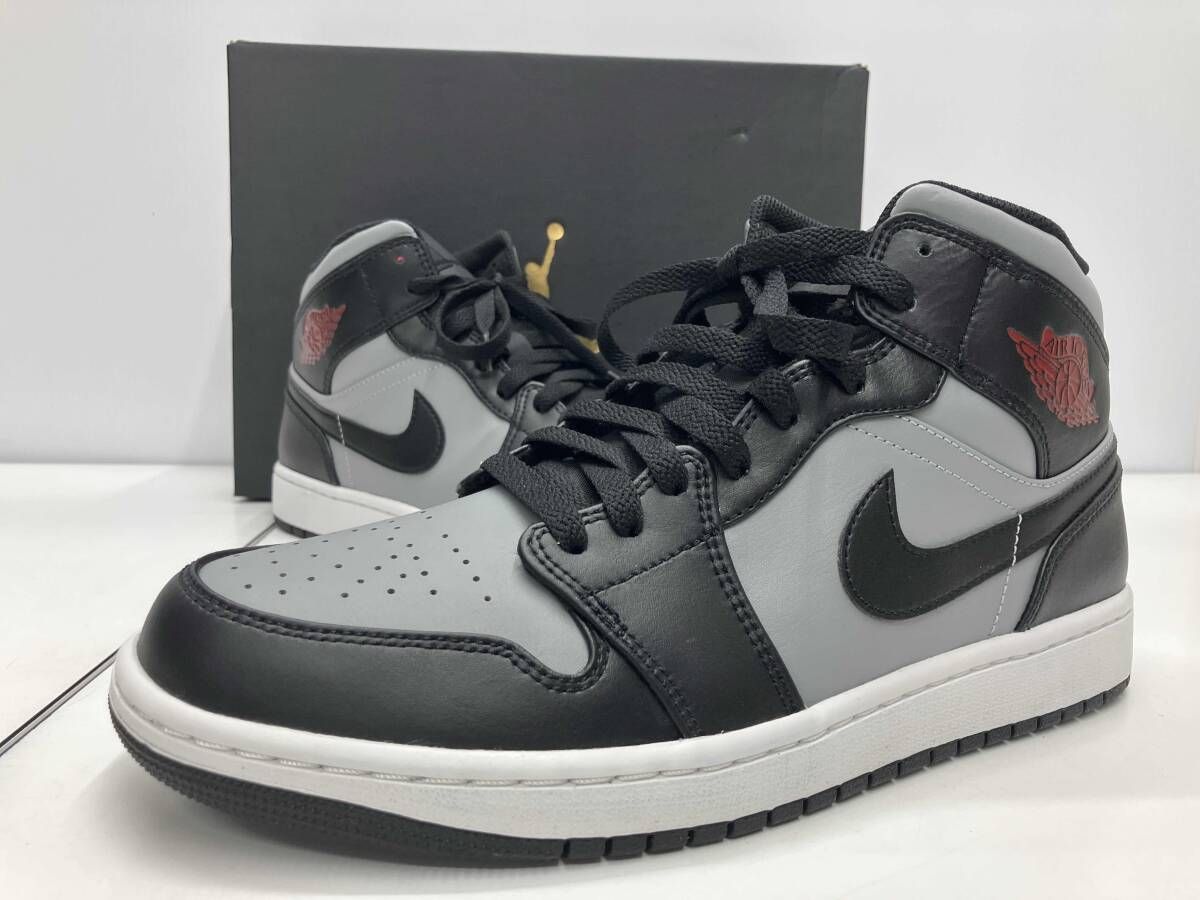 き NIKE ナイキ AIR JORDAN 1 MID SHADOW エアジョーダン1 ミッド シャドウ 554724 096 28 cm