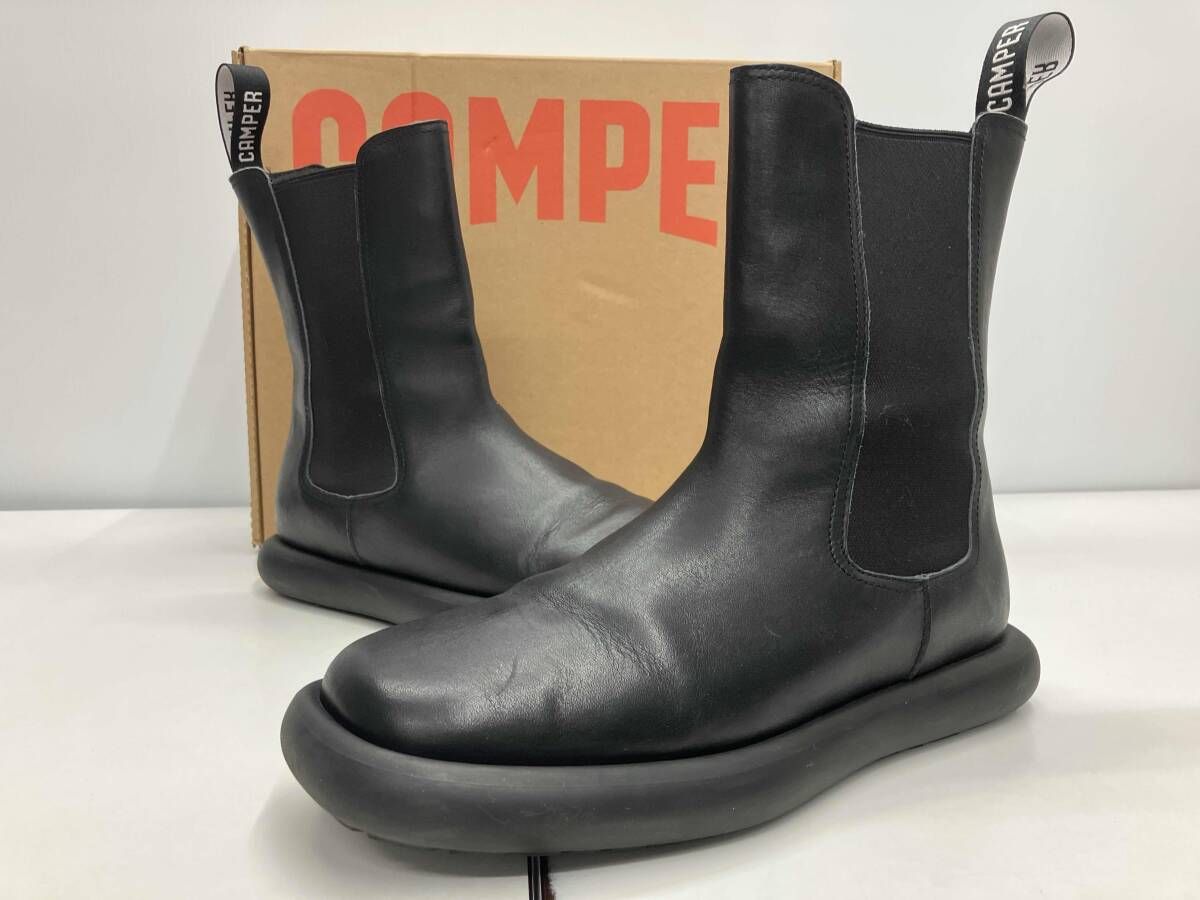 き CAMPER カンペール ONDA ANKLE BOOTS オンダ アンクルブーツ K 400758-002 ブラック GOBI NEGRO FONDA 25 cm