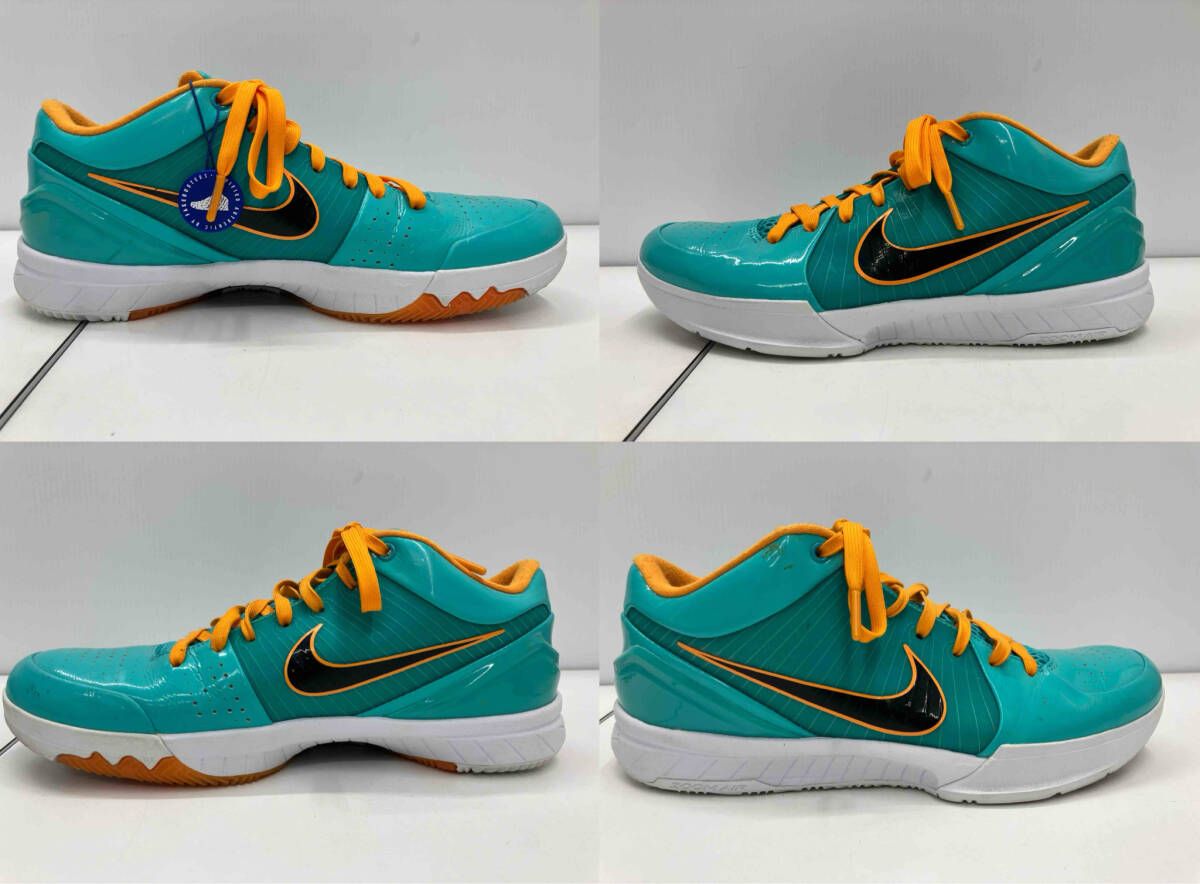  ×NIKE アンディフィーテッド ナイキ KOBE 4 PROTRO HYPER JADE コービー4 プロトロ ハイパージェイド CQ 3869 300 28 cm スニーカー 靴