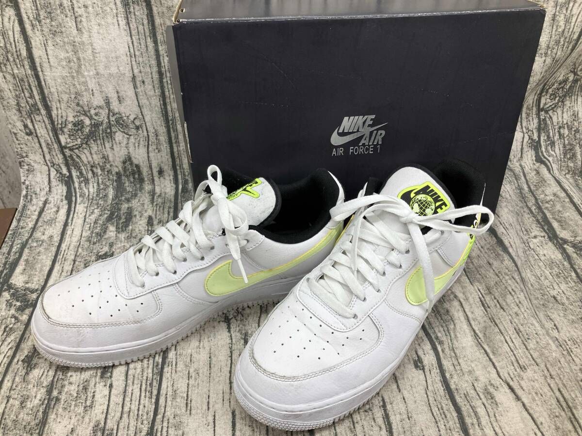 NIKE AIR FORCE 1 07 LV 8 WW ナイキ エアフォース スニーカー ホワイト 29 cm 箱有 CK 6924-101