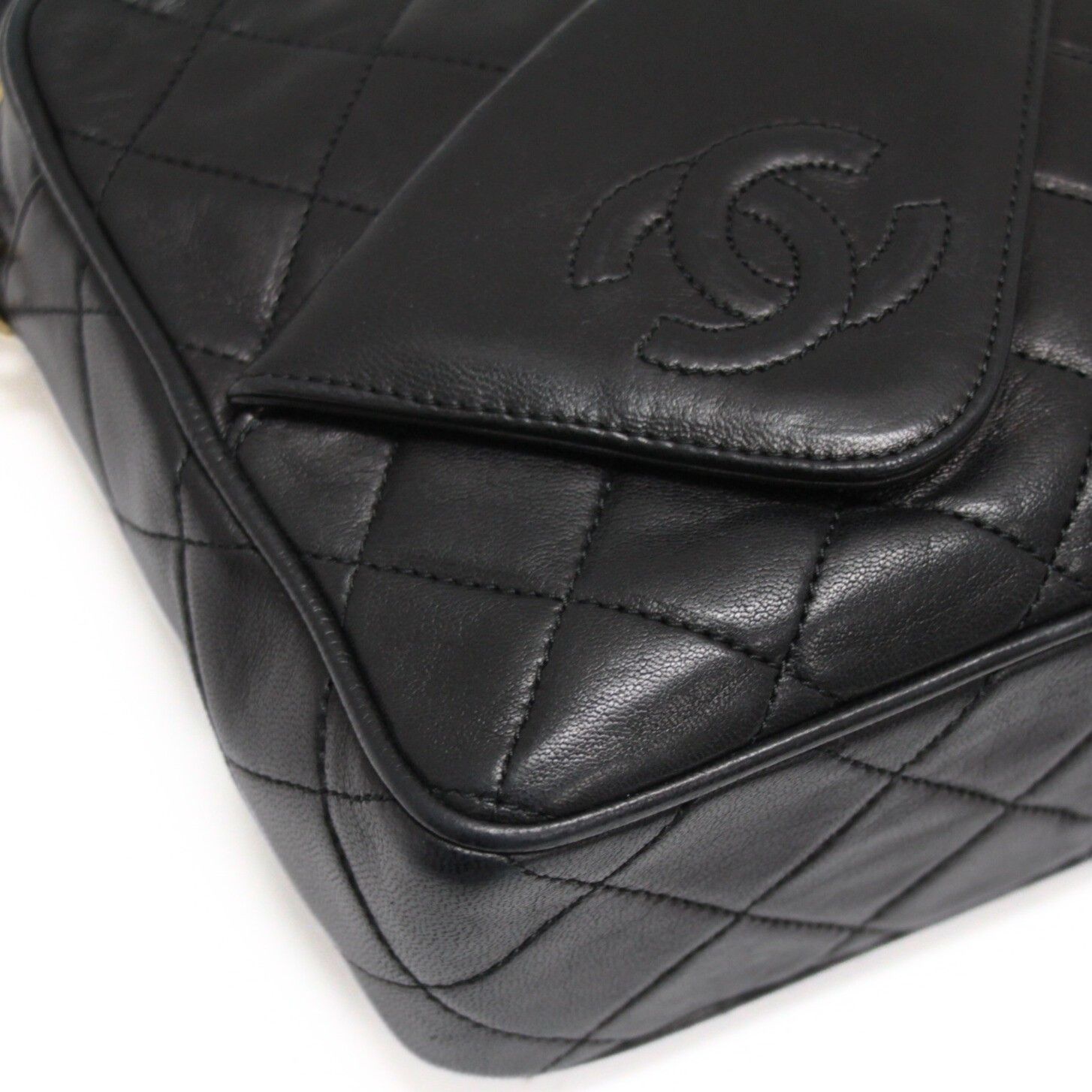 シャネル CHANEL ヴィンテージ マトラッセ フリンジ チェーン 