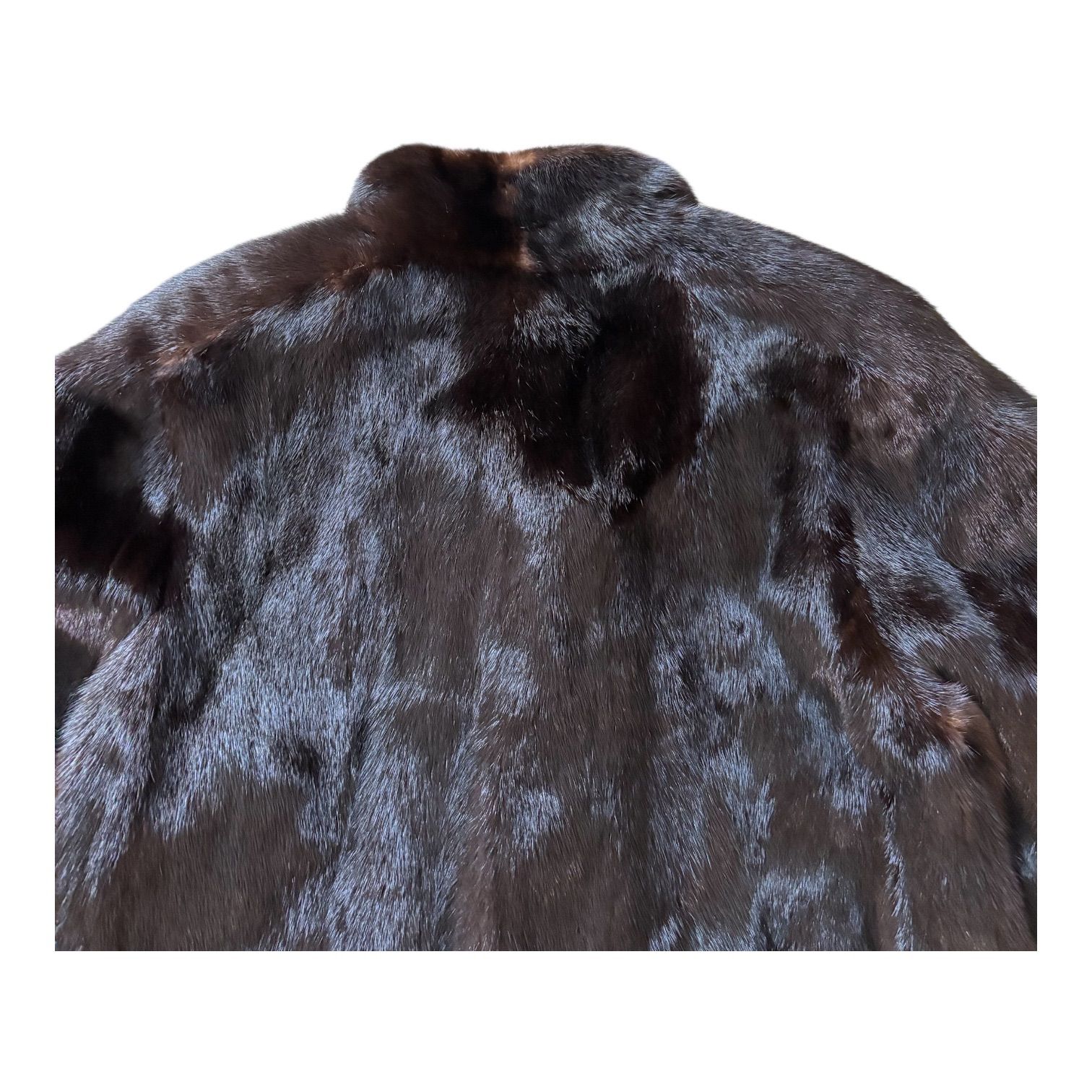 EMBA Best Quality エンバ ミンクファーコート ダークブラウン 高級