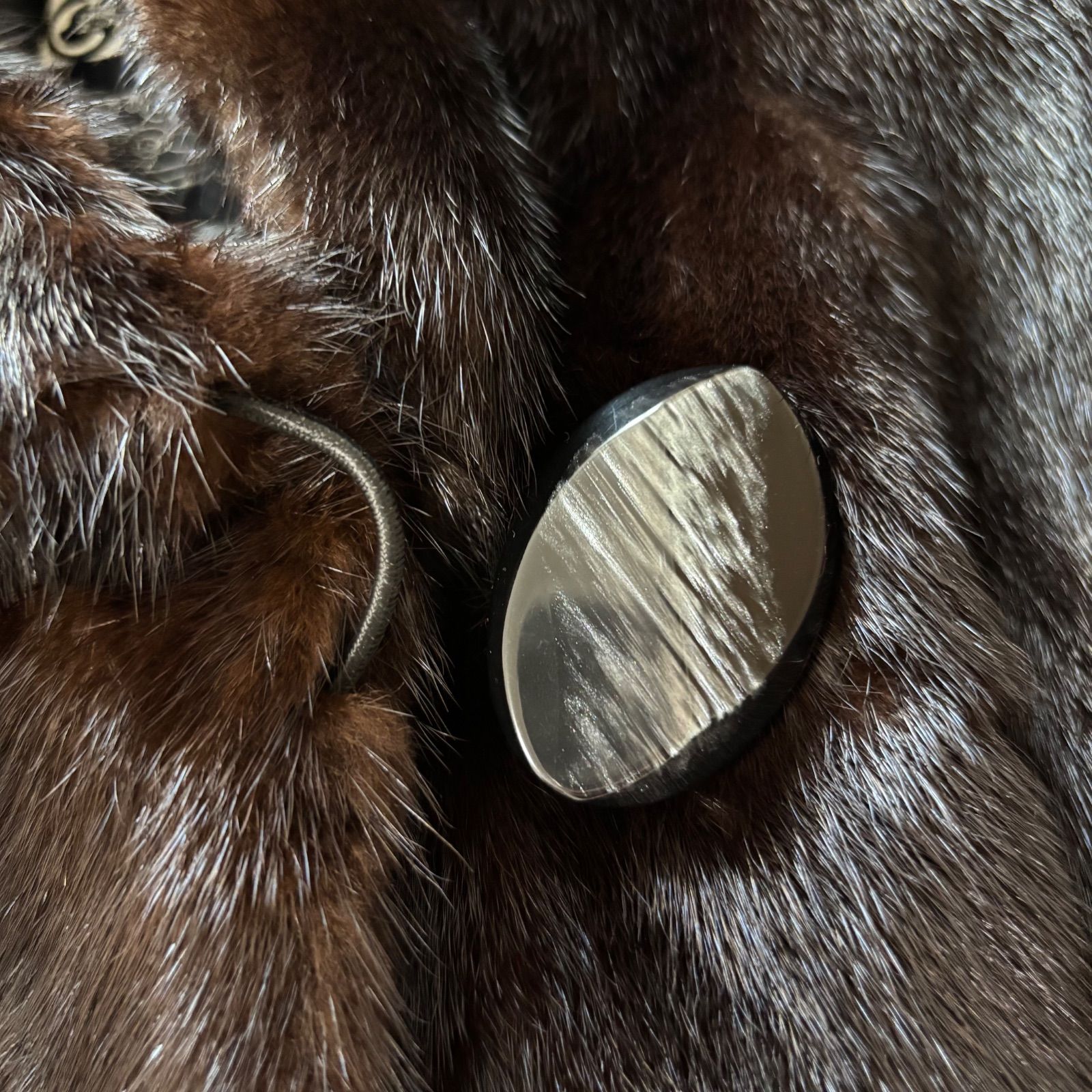 EMBA Best Quality エンバ ミンクファーコート ダークブラウン 高級