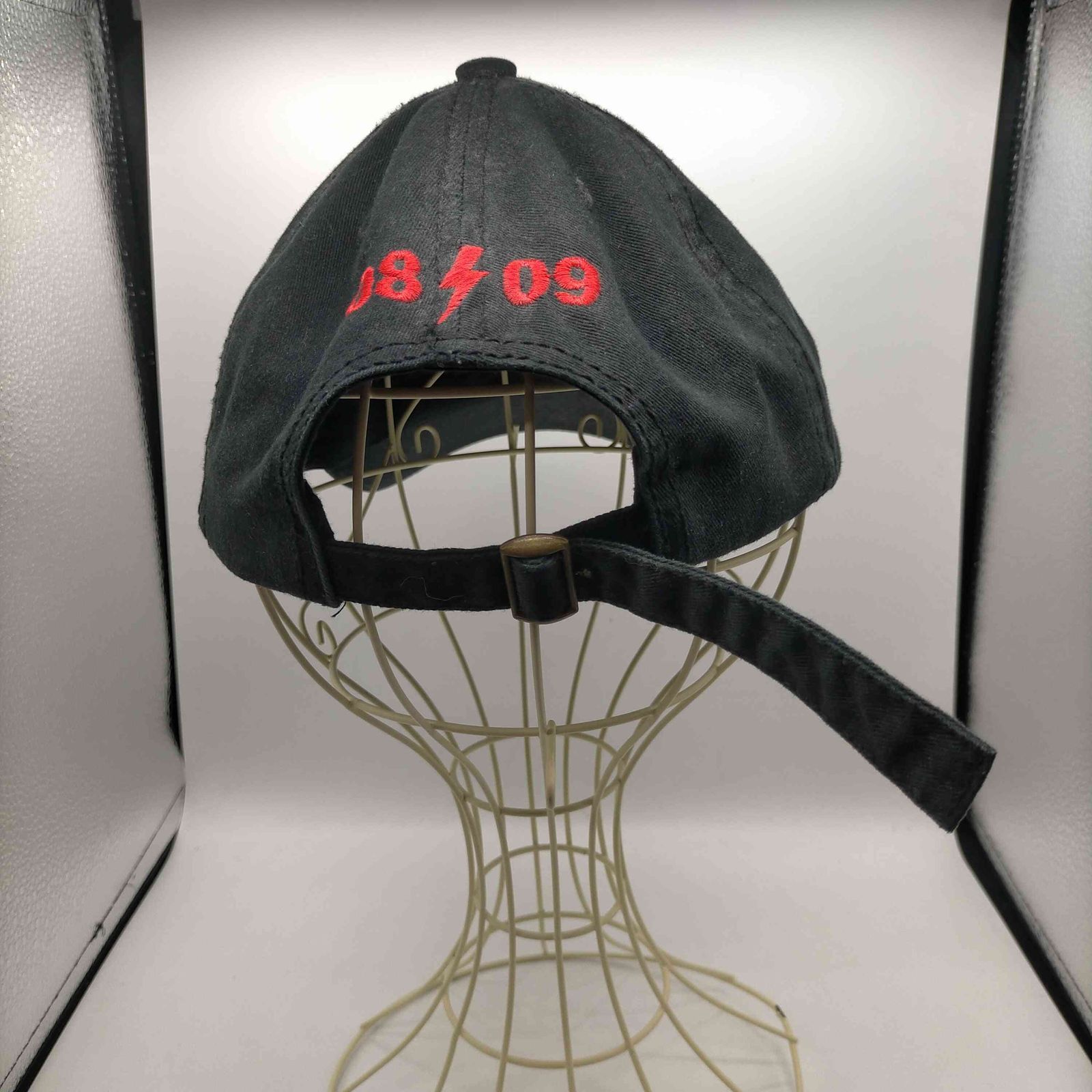 USED古着(ユーズドフルギ) {{宇ち多}} ロゴ刺繍 6パネルキャップ メンズ 表記無 【中古】【ブランド古着バズストア】 ユーズドフルギ USED古着 00S バンド ロゴ 刺繍 6パネル キャップ