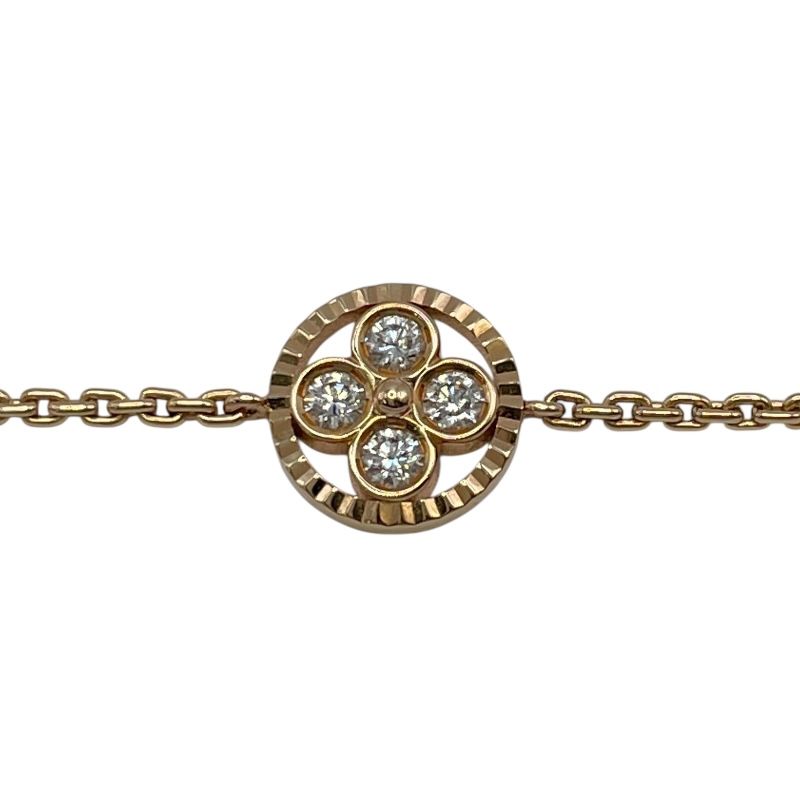 ルイ ヴィトン LOUIS VUITTON ブラスレサンブロッサムブレスレットBB ピンクゴールド Au 750 ジュエリー