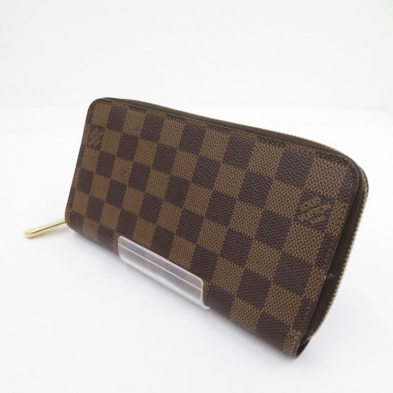 LOUIS VUITTON | ルイ ヴィトン 長財布 ダミエ ジッピー ウォレット N 41661 ブラウン 125