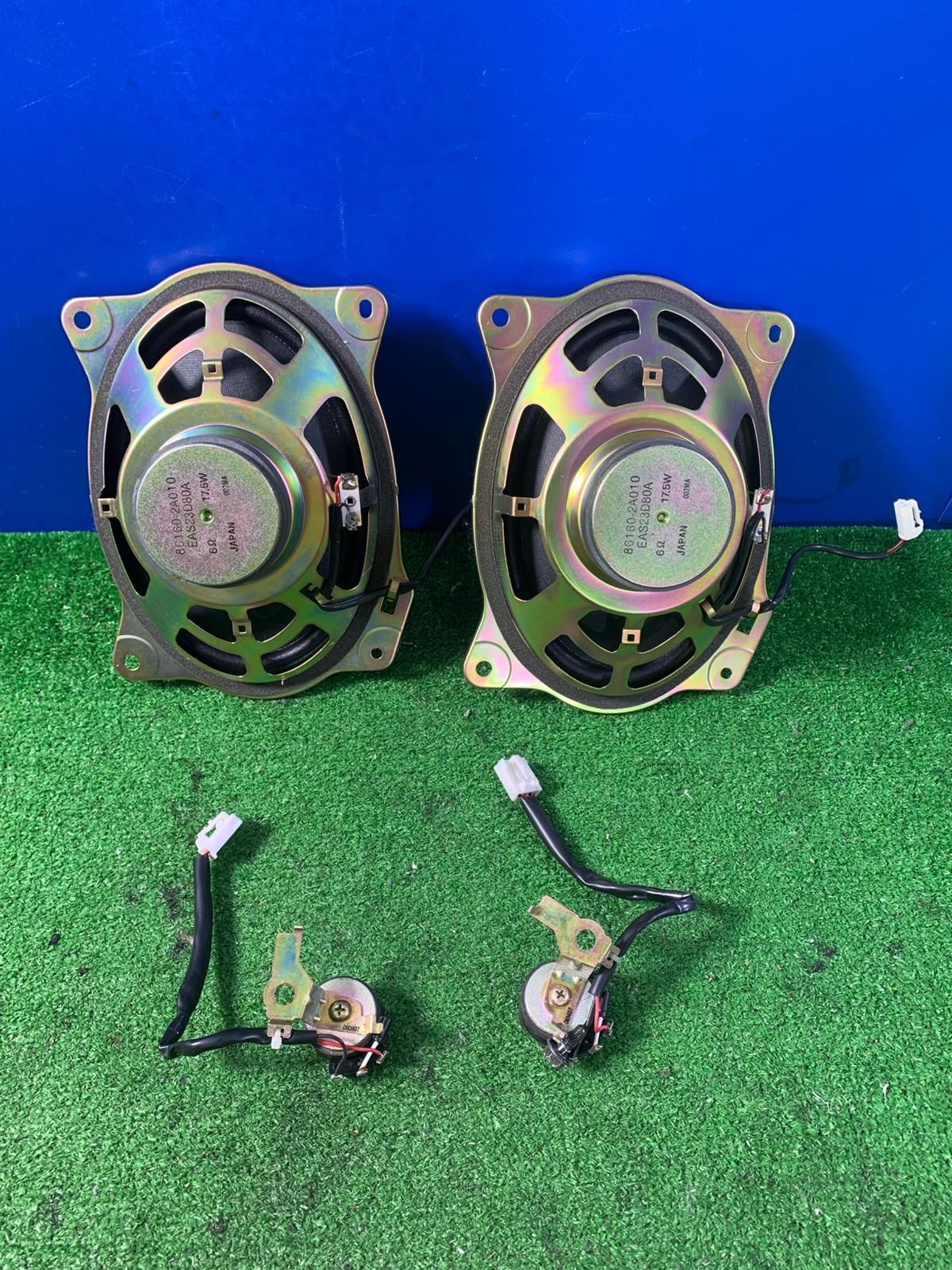 ZT-7456] 純正トヨタ 2スピーカーセット 86160-2A010 日本製 6Ω 17.5W