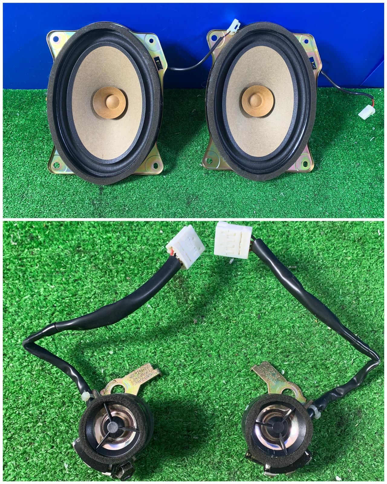 ZT-7456] 純正トヨタ 2スピーカーセット 86160-2A010 日本製 6Ω 17.5W