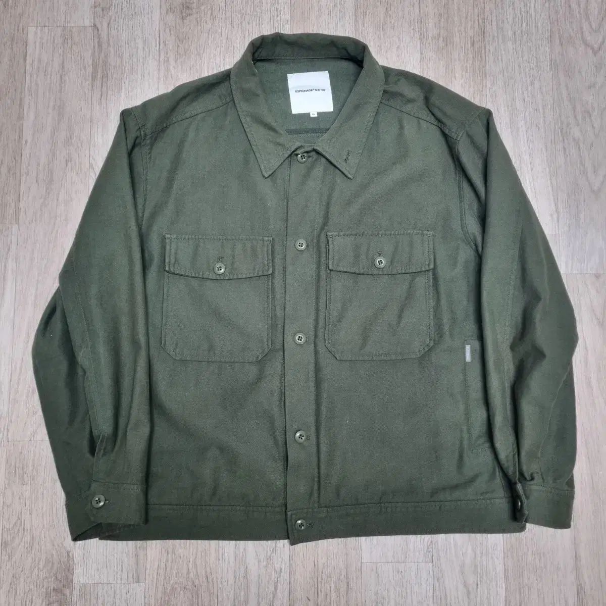 エスピオナージ オリーブ ファティーグ ジャケット XL