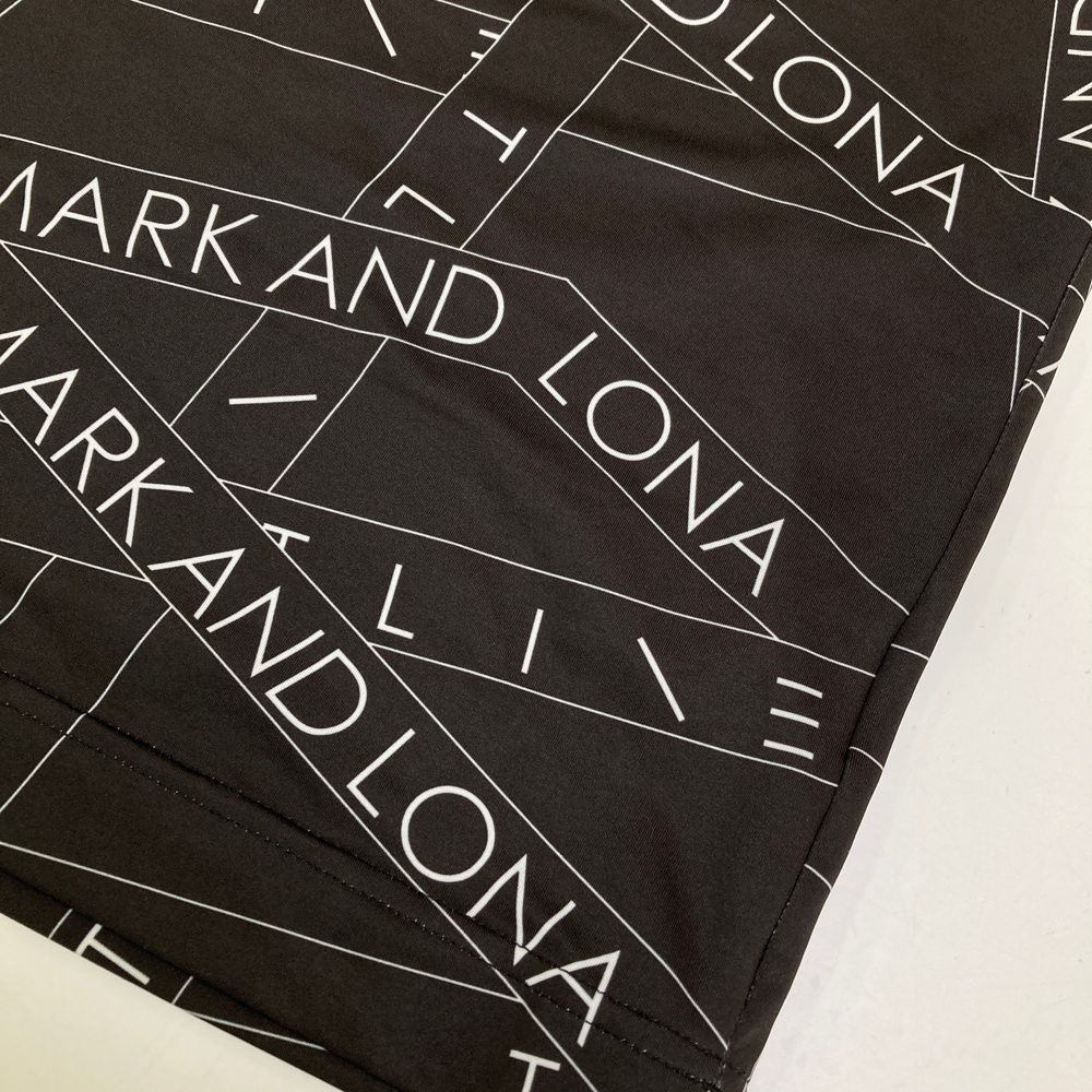 サイズ：48 MARK&LONA マークアンドロナ 2025年 半袖ポロシャツ 総柄