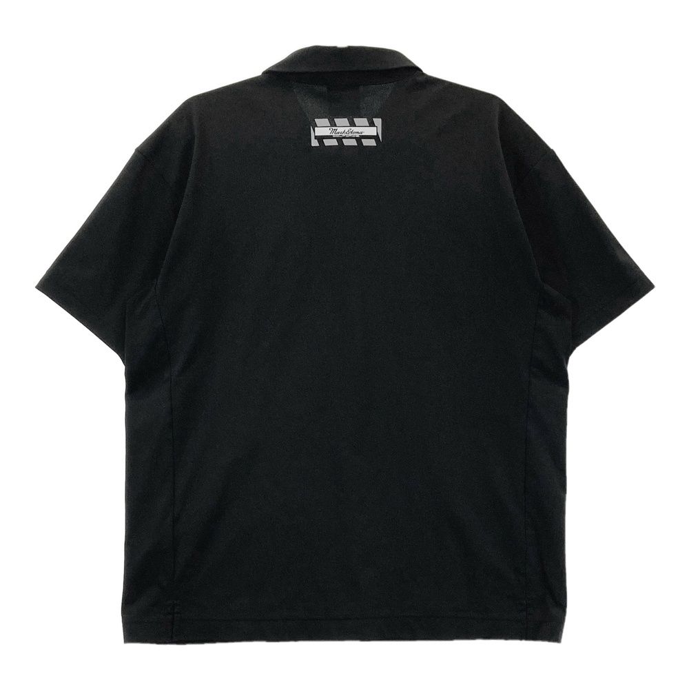 サイズ 48 MARK-LONA マークアンドロナ 半袖ポロシャツ ブラック系 ゴルフウェア メンズ ストスト