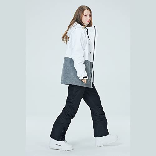 HOTIAN スノーボードウェア レディース スキーウェア 上下セット スノボウェア 全 XS?3 XL 耐水圧10000 mm 撥水加工 防寒 ジャケット パンツ 2点セット T 139 03 a 62 c 2