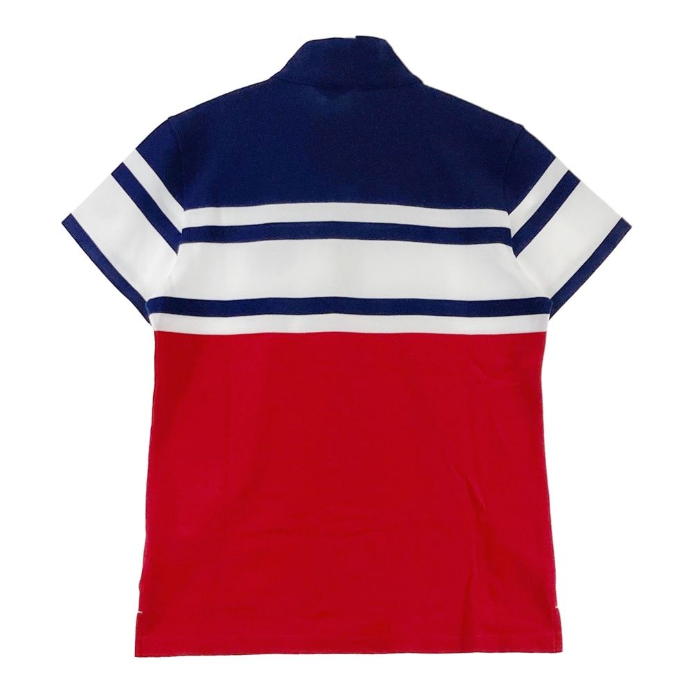 サイズ：M MUNSING WEAR マンシングウェア ハーフジップ半袖Tシャツ