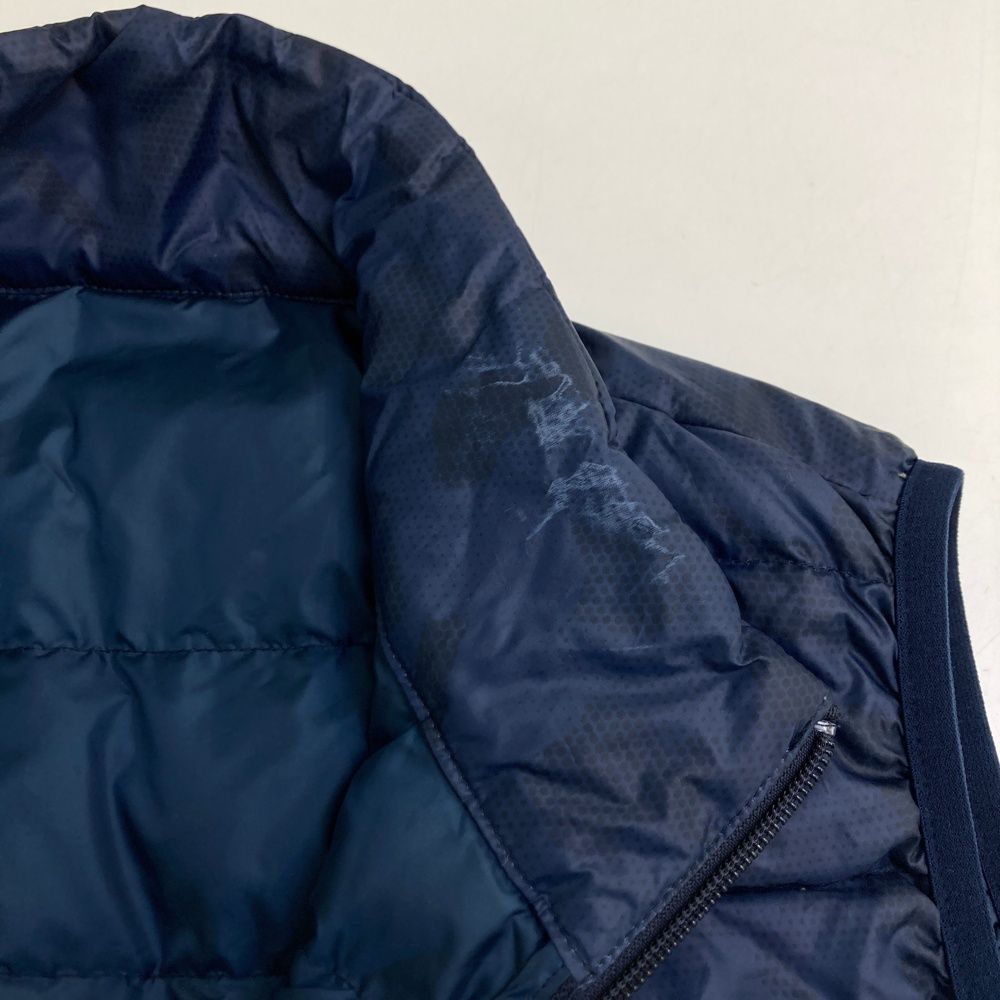 サイズ：LL FILA GOLF フィラゴルフ ジップ ダウンベスト カモフラ