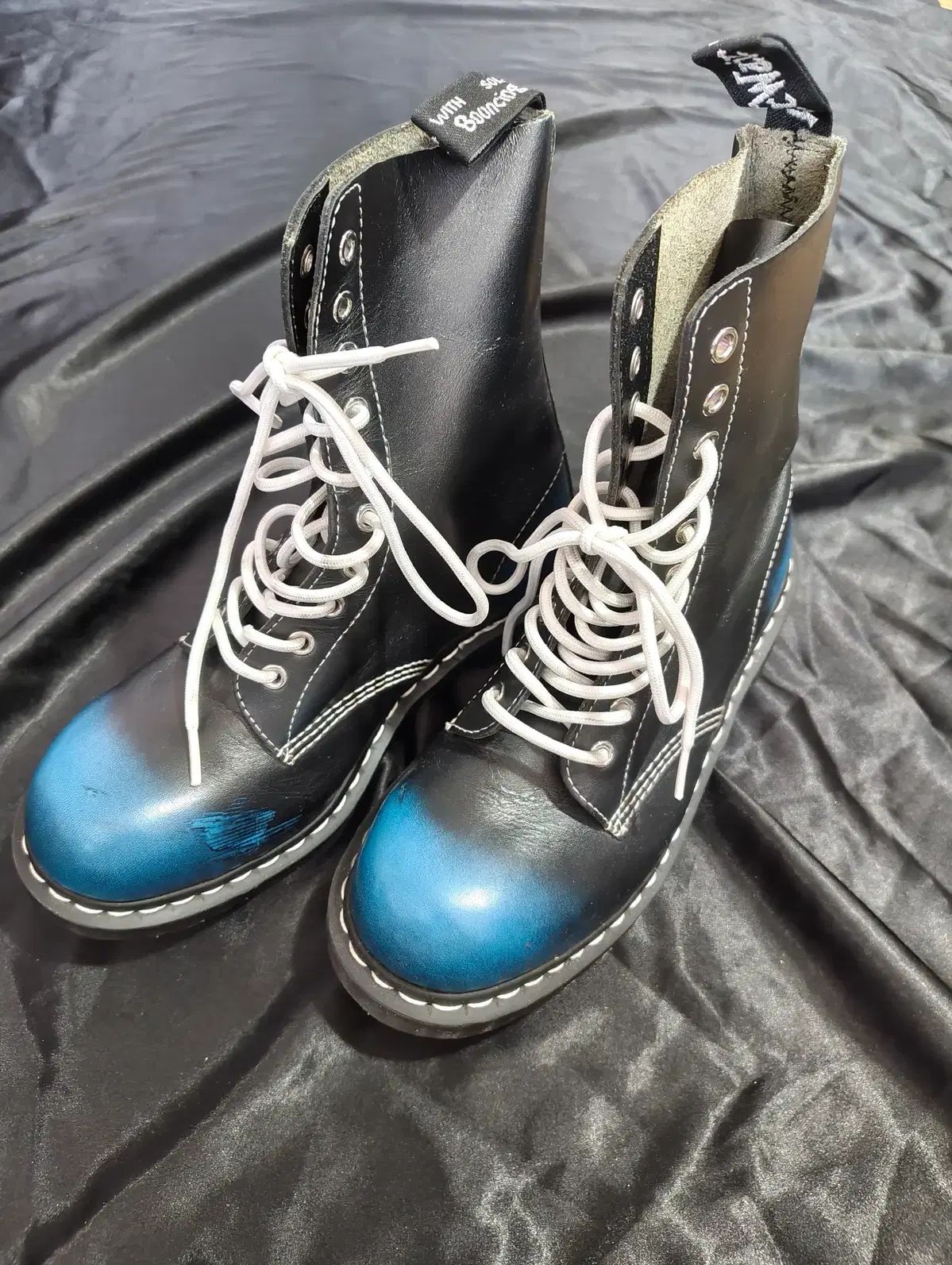  | み DR. MARTENS ドクターマーチン 1919 10ホール ブルースブラック ブーツ UK 7 260 その他 ブーツ 革靴