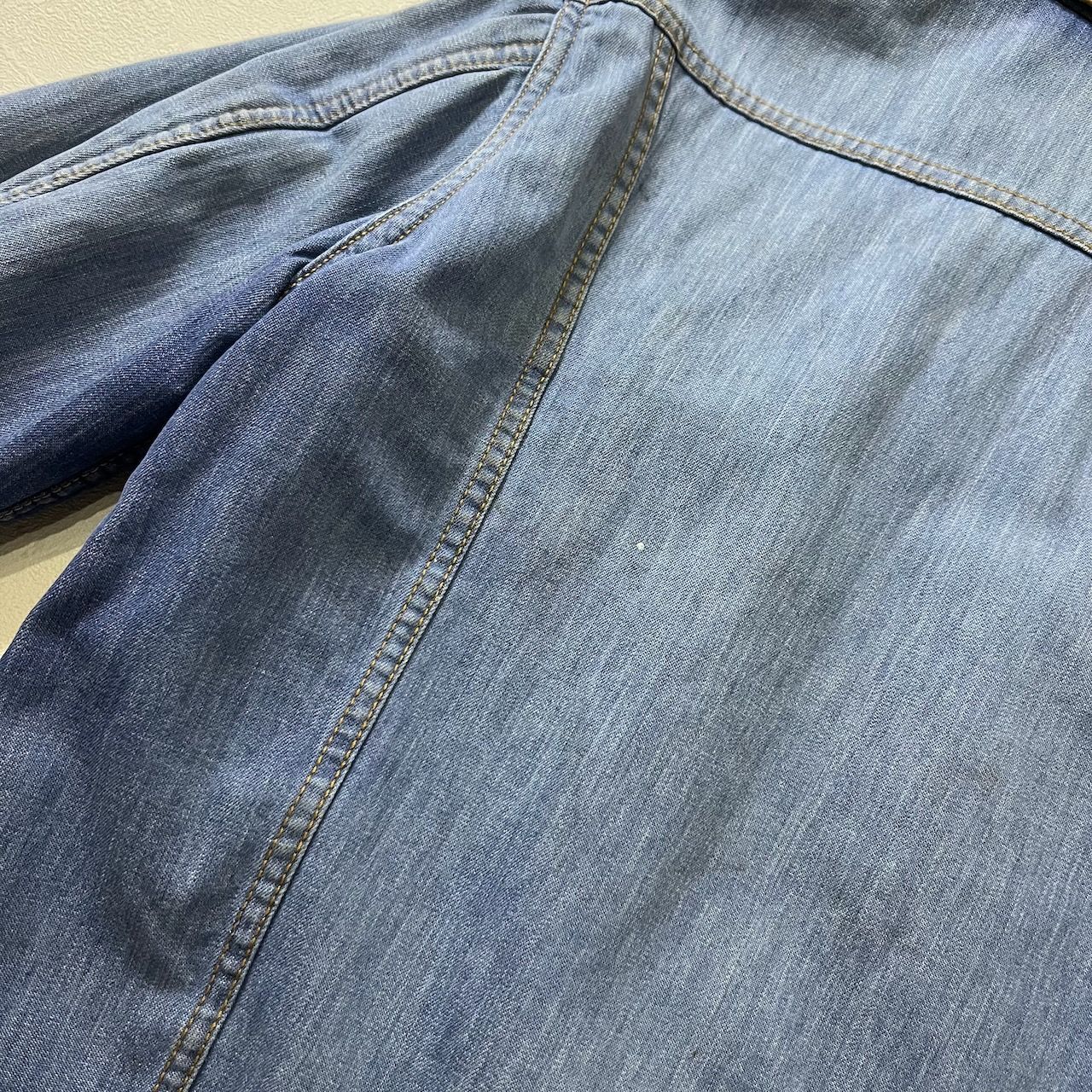 60~70s ROEBUCKS Sears 襟コーデュロイ デニムジャケット ローバックス 