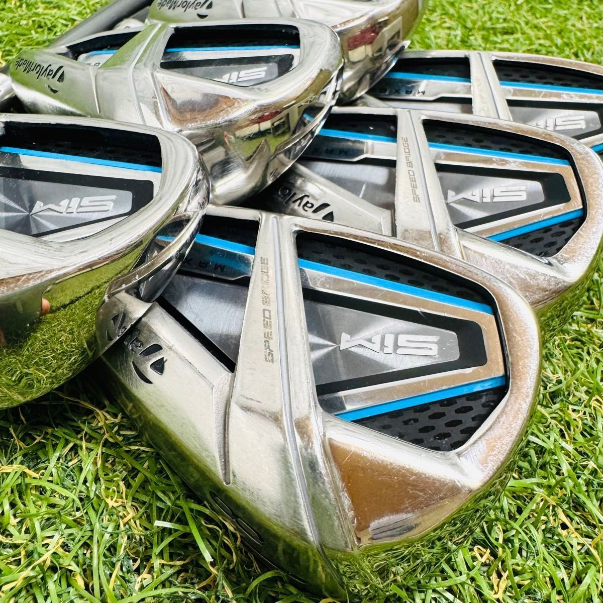 良品】テーラーメイド シムマックス OS メンズアイアンセット 6本 R