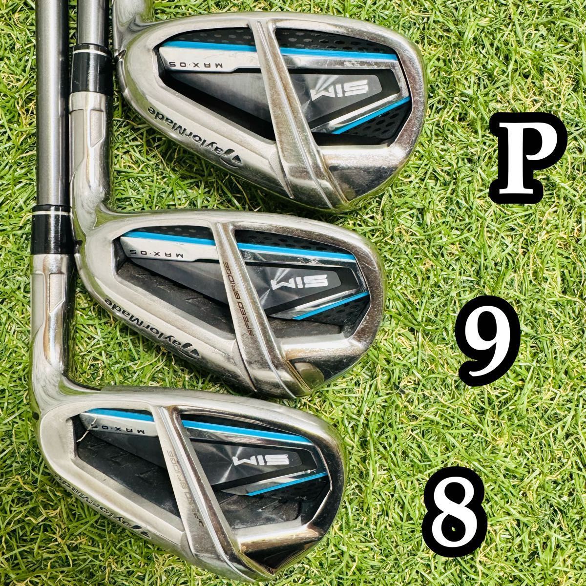 良品】テーラーメイド シムマックス OS メンズアイアンセット 6本 R