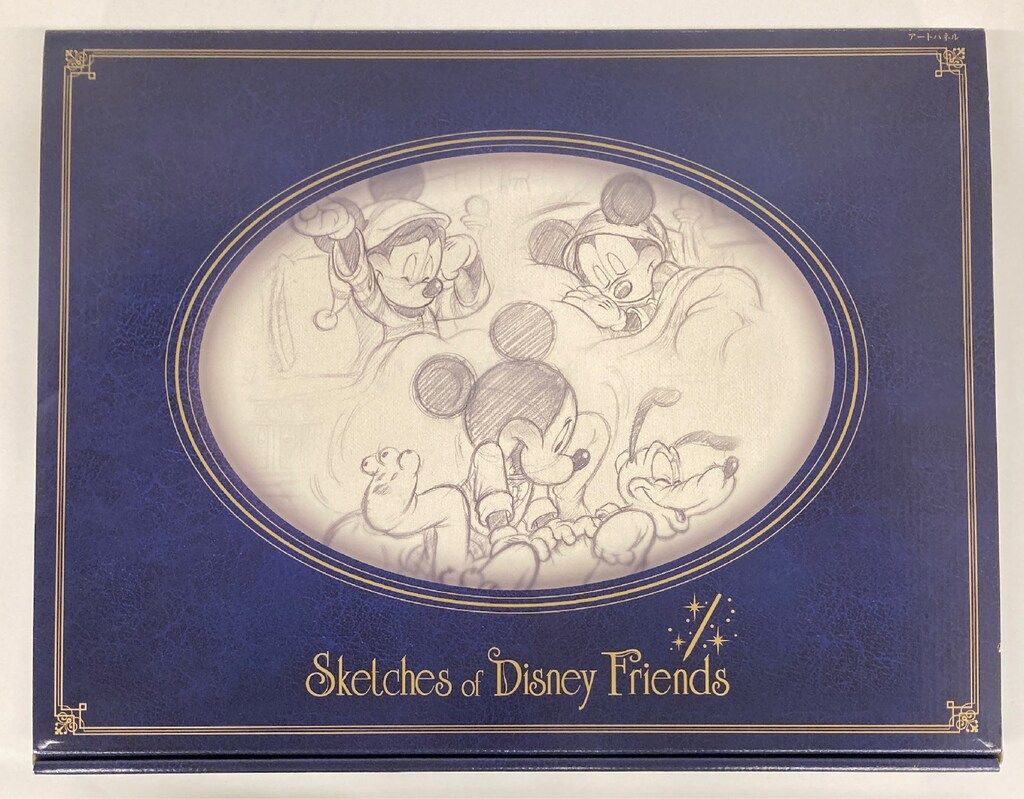 東京ディズニーリゾート アートパネル Sketches of Disney Friends