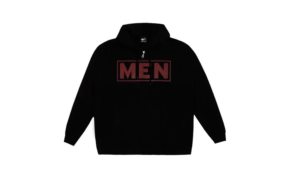 Soft office MEN フードジップアップ