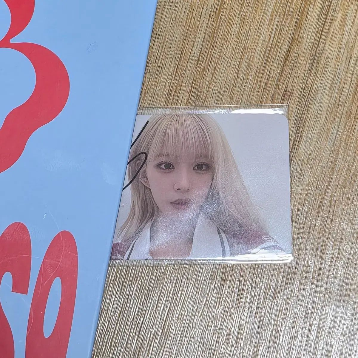 フミナ ナウ トゥモロー イ チェヨン LEE CHAEYOUNG ラキドロ サイン トレカ