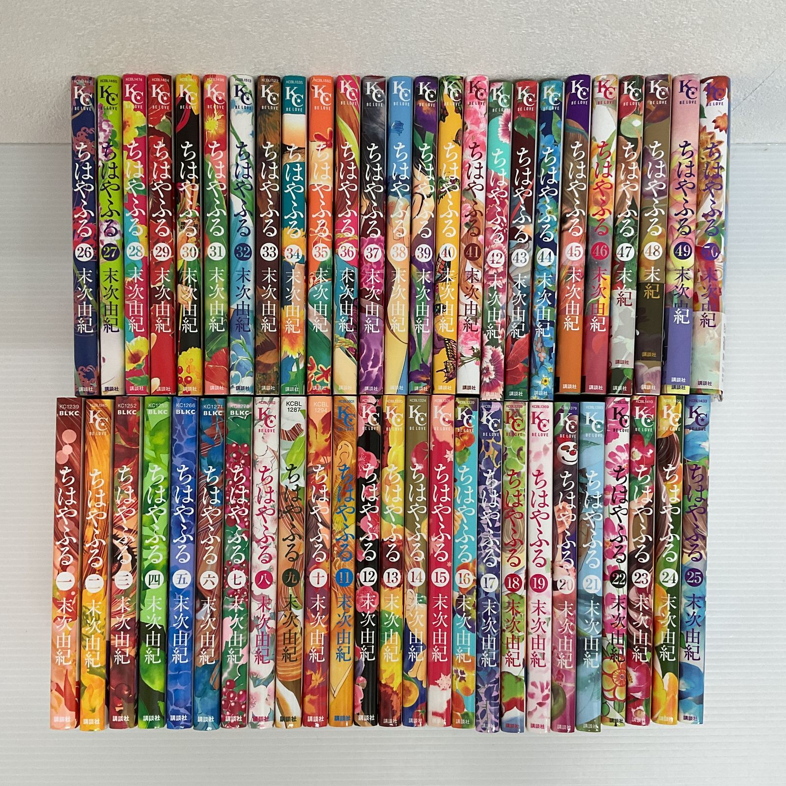 N 005 10 Y 4161 セットコミック ちはやふる 全50巻 完結セット 約6.7 kg 1|11