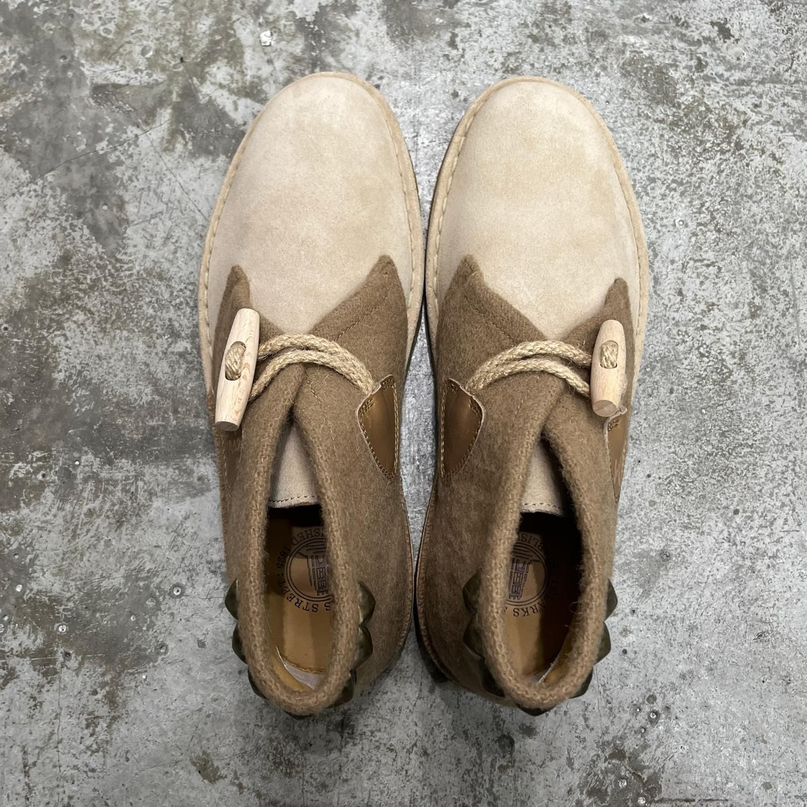 未使用 HYSTERIC GLAMOUR × Clarks DESERT DUFFLE デザートブーツ 