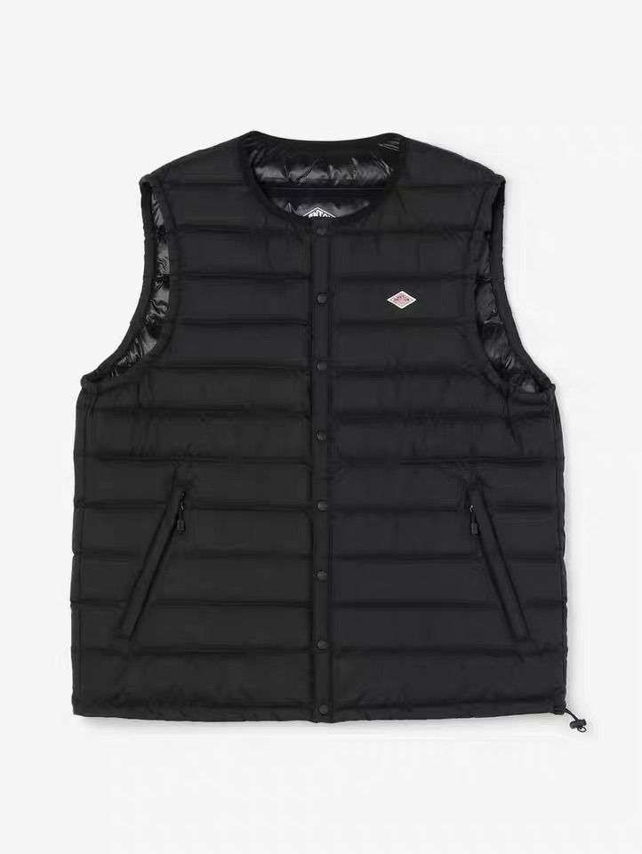 メンズ【DANTON / ダントン】 ナイロンタフタ インナーダウンベスト
