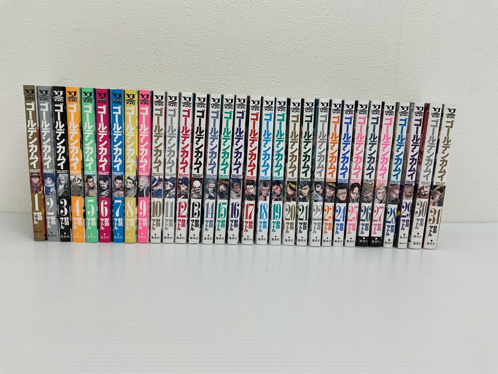 ゴールデンカムイ　まとめセット‼︎ N005[08]Y4163(セットコミック) ゴールデンカムイ 全31巻 完結セット