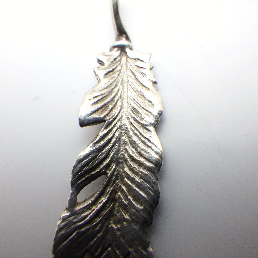 SAAD サード 925 フェザー ペンダントトップ SILVER シルバー 羽 羽根