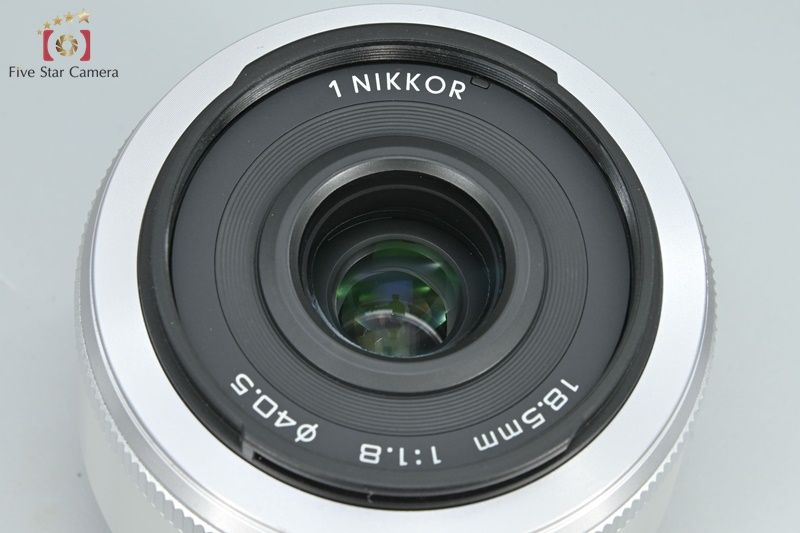 Nikon ニコン 1 NIKKOR 18.5 mm f|1.8 シルバー 単焦点レンズ