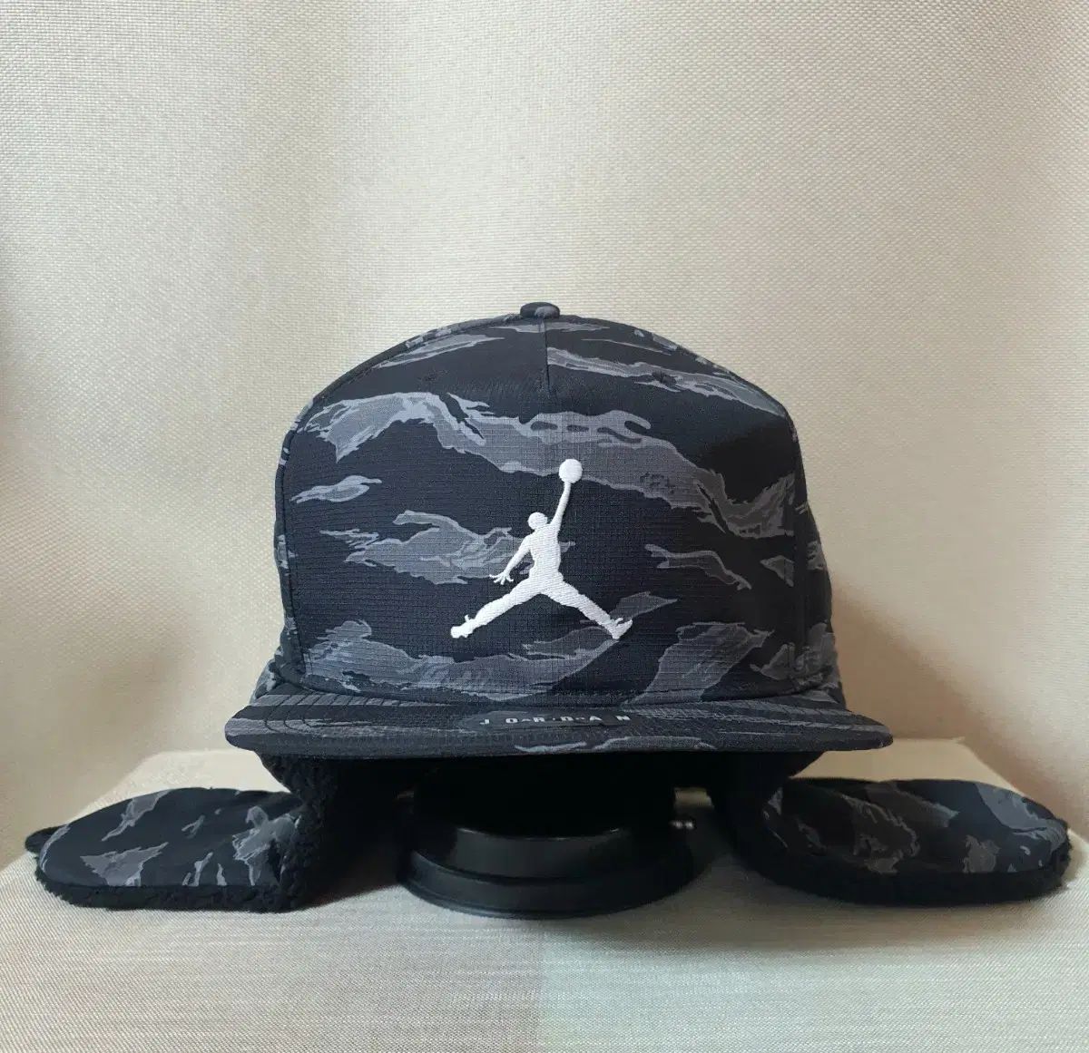 状態良し NIKE ジョーダン プロ シールド 防寒 耳あて 帽子