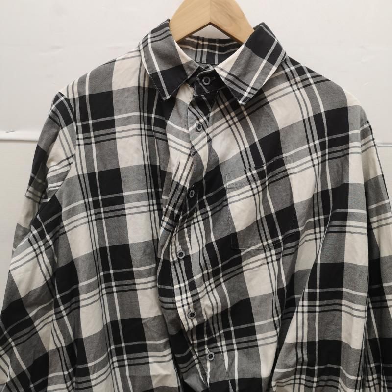 アンリアレイジ ANREALAGE アンシーズン ball shirts チェック ボール