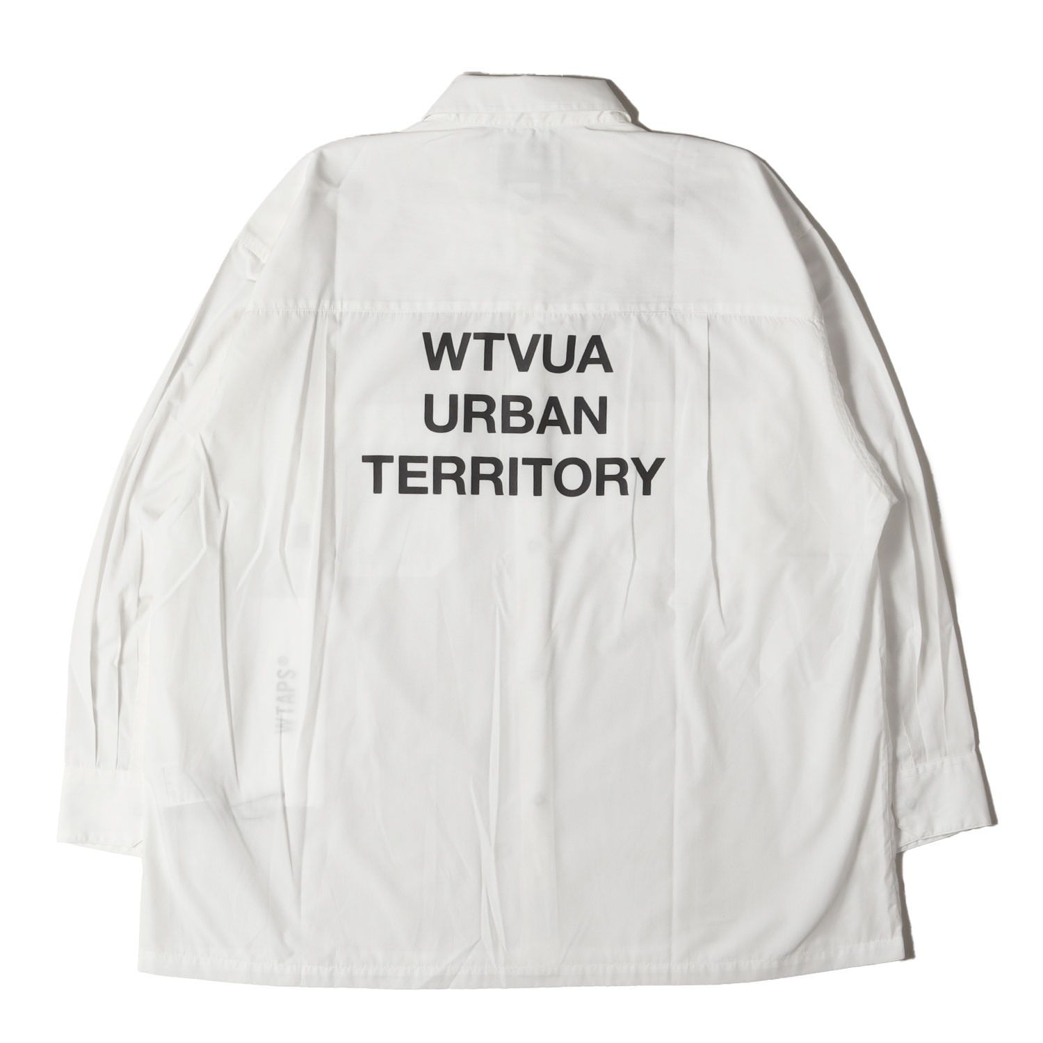 WTAPS ダブルタップス トップス X3 ホワイト メンズ 新品同様】WTAPS ダブルタップス シャツ ホワイト 白 サイズ:XL | 24AW