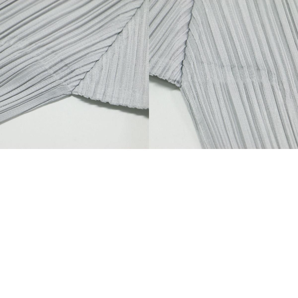 美品】PLEATS PLEASE プリーツプリーズ プリーツ カットソー グレー