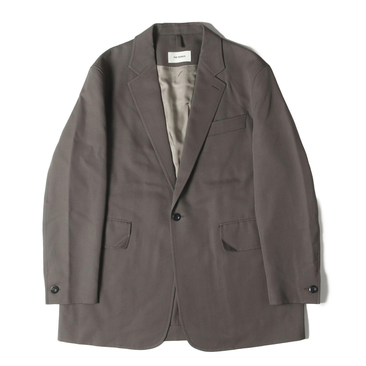 THE RERACS ザ リラクス ジャケット チャコールグレー サイズ:46