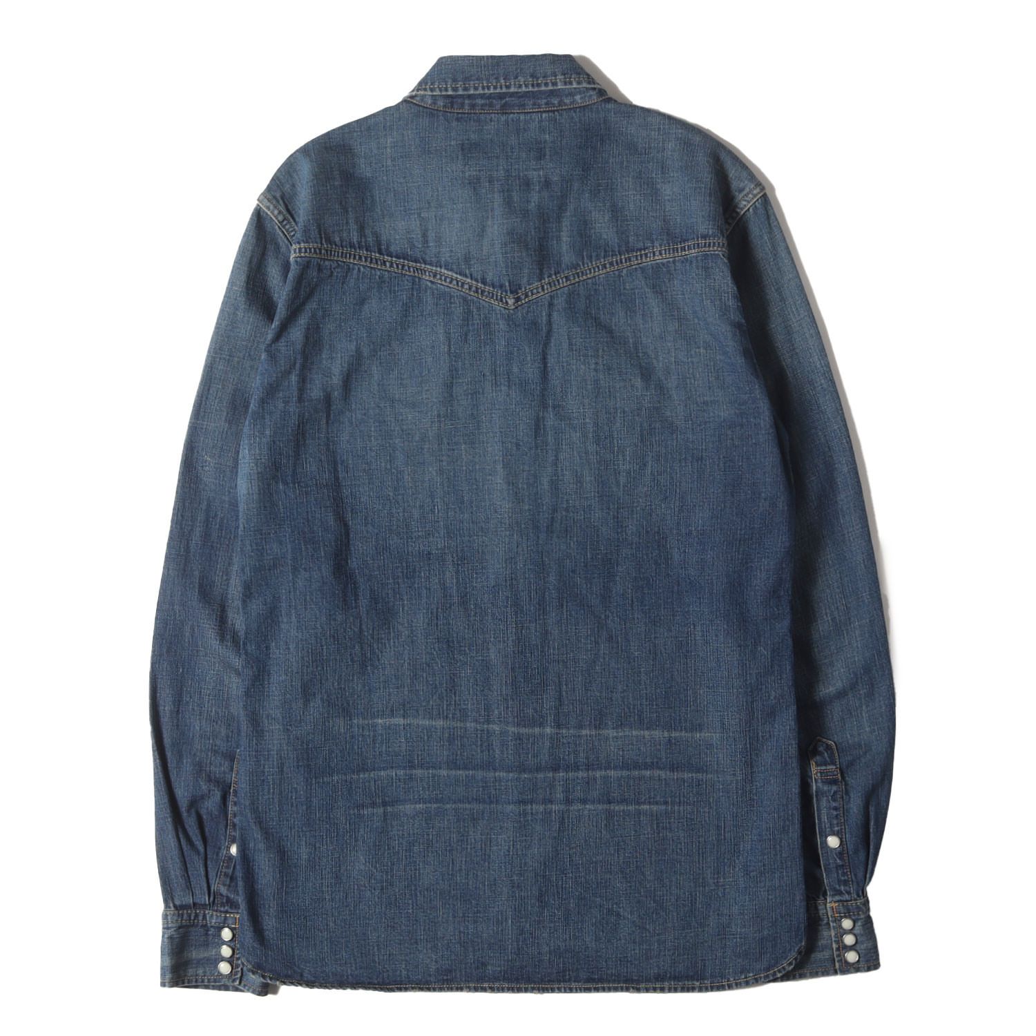REMI RELIEF レミレリーフ シャツ インディゴ サイズ:L | ヴィンテージ