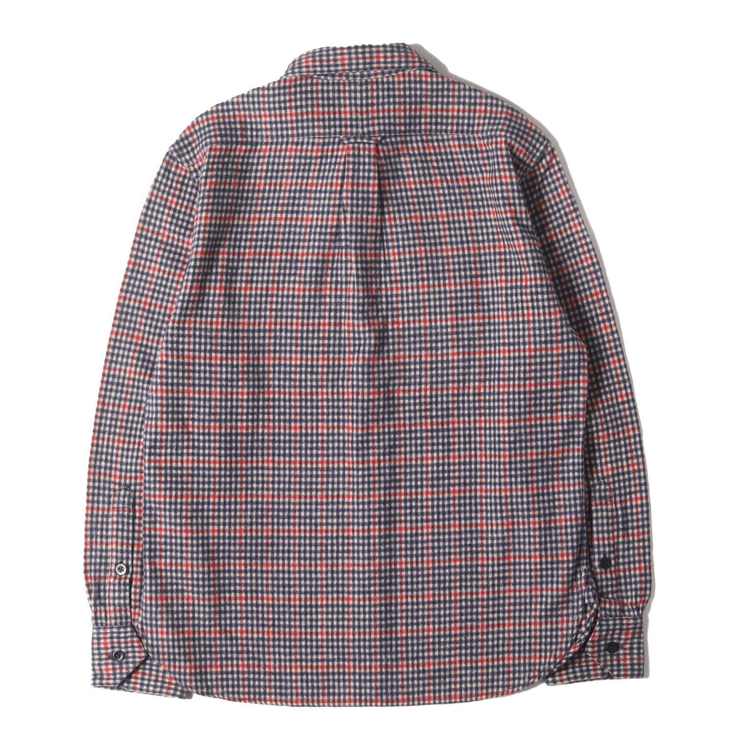 WTAPS ダブルタップス チェック ヘビーウェイト フランネルシャツ W)taps - WTAPS ダブルタップス シャツ サイズ:S ヘビーウェイト