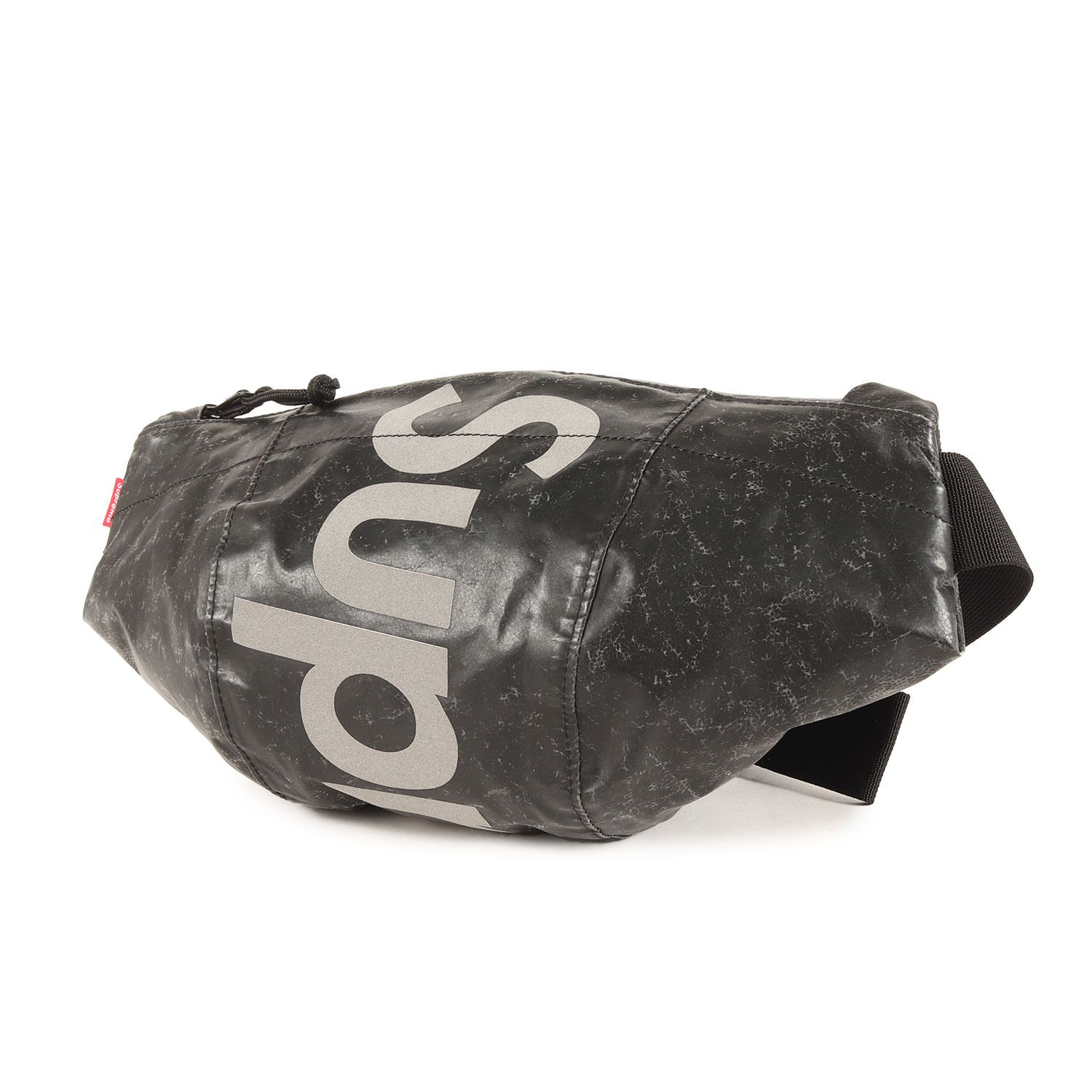 【新品未使用】シュプリーム ウォータープルーフ ウエストバッグ ブラック Supreme シュプリーム バッグ ブラック 黒 | 20AW リフレクターロゴ