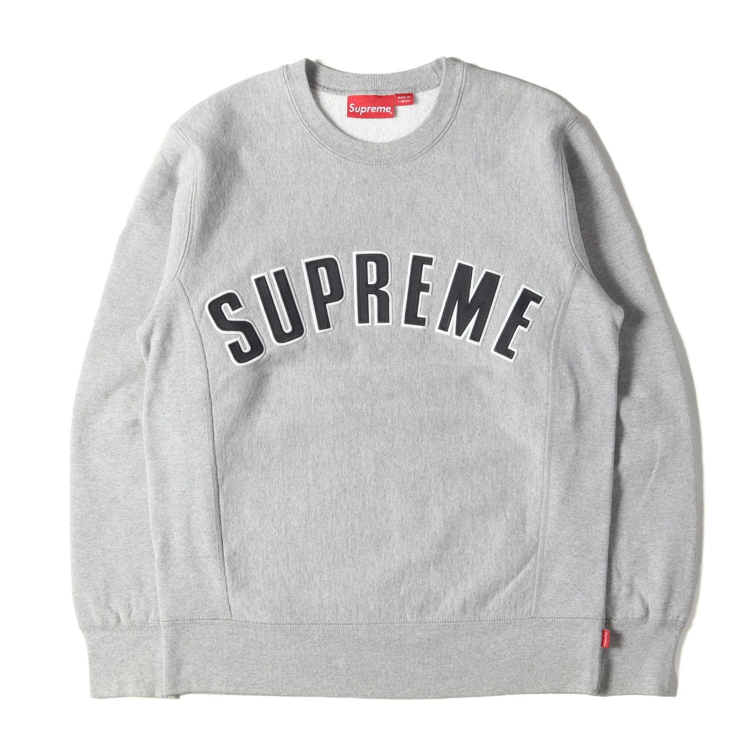 ほぼ新品 Supreme S Logo Crewneck ヘザーグレー 16aw ほぼ新品 Supreme S Logo Crewneck ヘザーグレー 16aw