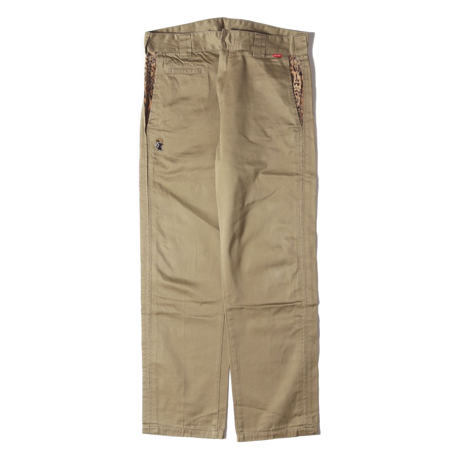 NEIGHBORHOOD ネイバーフッド パンツ ベージュ サイズ:M | レオパード