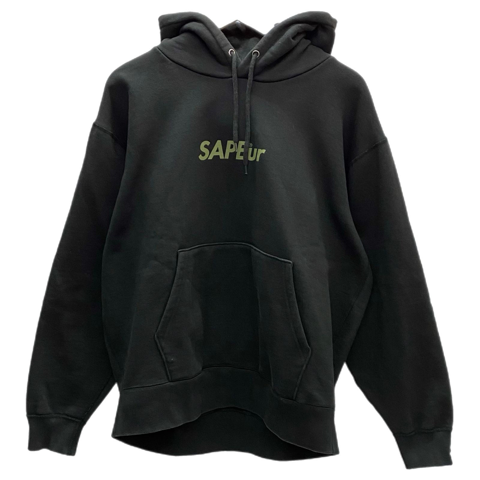 サプール SAPEur ロッドマン パーカ ブラック Lサイズ 201MT-5048