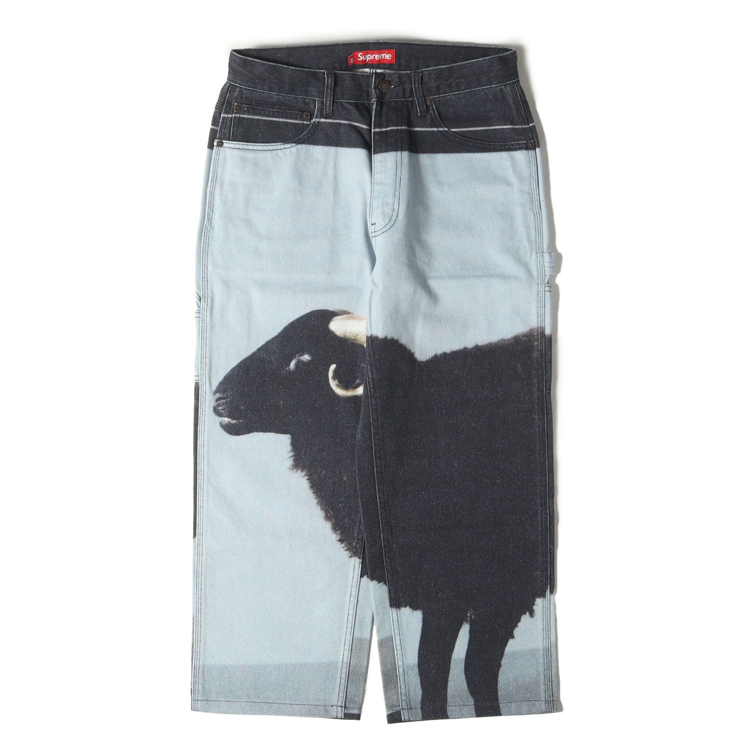 Supreme シュプリーム パンツ ブラック 黒 サイズ 30 | 25 SS Damien Hirst ブラックシープ ペインター デニムパンツ Painter Jean ボトムス ジーンズ ジーパン コラボ メンズ