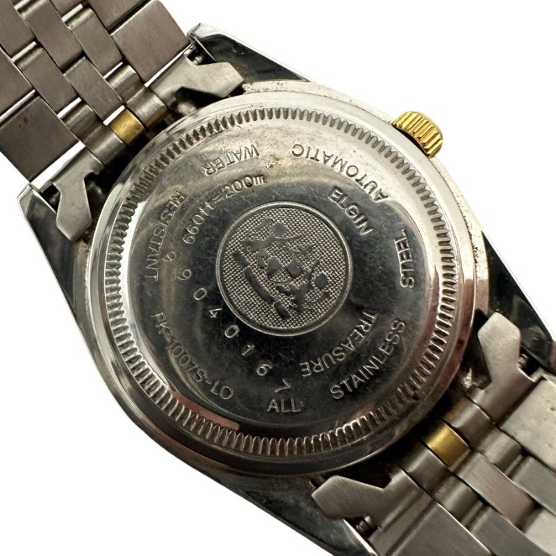 ゴールド文字盤