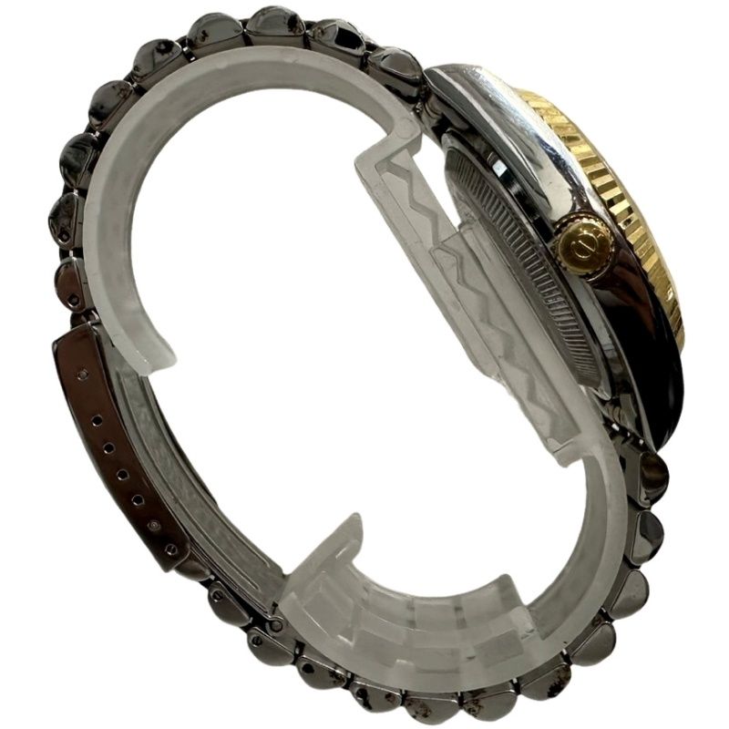 自動巻き ゴールド文字盤