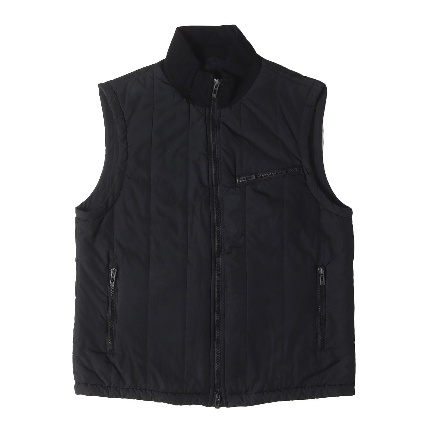 GIORGIO ARMANI ジョルジオアルマーニ ベスト ブラック 黒 | 00s